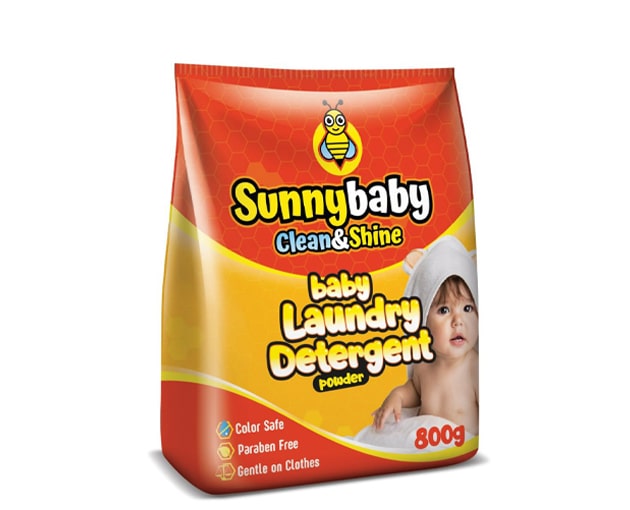 sunny baby ბავშვის სარეცხის ფხვნილი 800 გრ